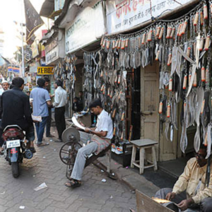 Zanjir: Jail Raod, Dongri, Mumbai, December 2010 - Zanjir, chain, is used for the ritual of flagellation during Muharram. (Photo: Reza Masoudi Nejad)