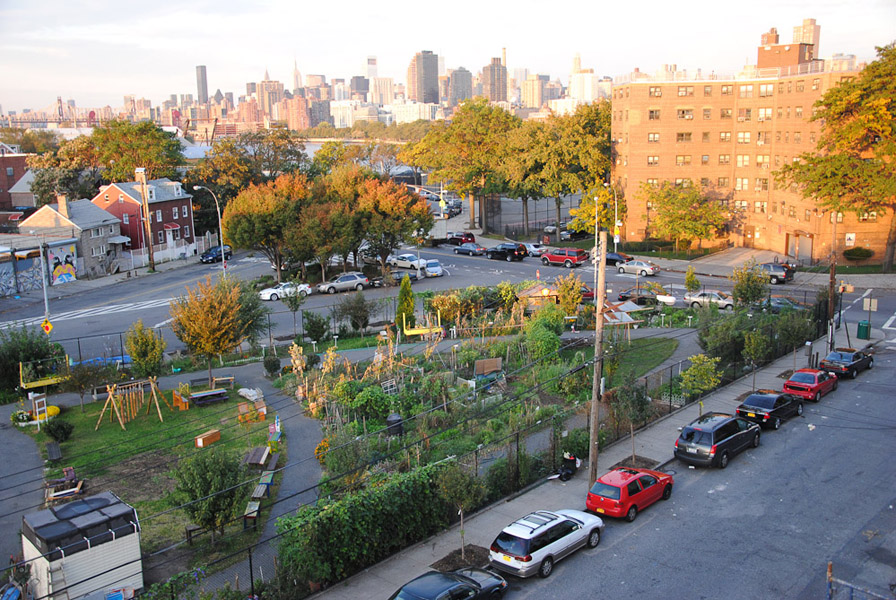 Community Garden, Astoria, New York. (Photo: Dörte Engelkes)