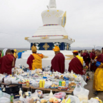 Lamas_preparing_offerings_at_the_stupa._Orangoe._September_2005