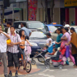 Diversity of people on Singapore street (Photo: Steven Vertovec)