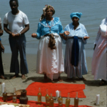 offerings_to_water_Shango_orisha_spirits_central_Trinidad