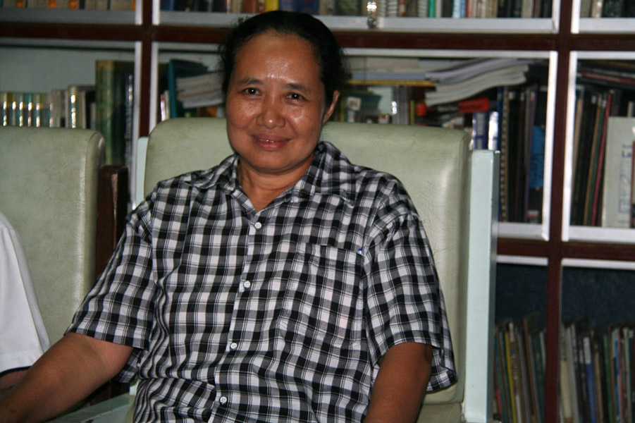 Dr. Cynthia Maung, Direktorin und Ärztin, Mae Tao Klink, Maesot. (Photo: Alexander Horstmann)