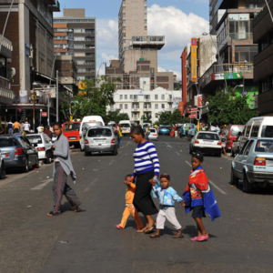 Pretoria Street, Hillbrow, Johannesburg. (Photo: Dörte Engelkes)