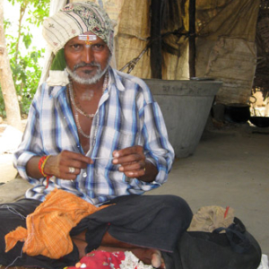 Ritual healer and his medicine, Tamil Nadu 2007. (Photo: Gabriele Alex)